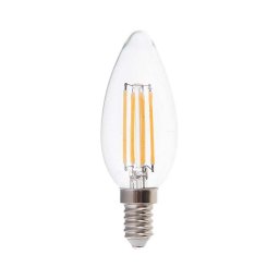 Bec LED FILAMENT E14/4W/230V 6500K