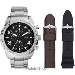 Fossil BRONSON Special Pack + 2 Extra Straps FS5968SET