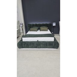 PAT MATRIMONIAL GEMMA 160x200cm rabatabil cu spatiu de depozitare, saltea inclusa, cu incarcare usb