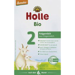 Lapte praf de capra, pentru sugari, +6 luni, Formula 2 bio 400g