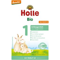 Lapte praf de capra, pentru sugari de la nastere, Formula 1 bio 400g