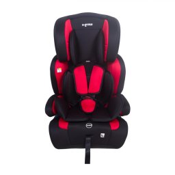 Scaun auto/inaltator, 76-150CM(15M-12Y), R129, rosu/negru, U-Grow