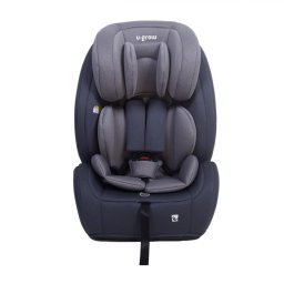 Scaun auto 76-150CM(15M-12Y), R129, isofix si top tether, gri, U-Grow