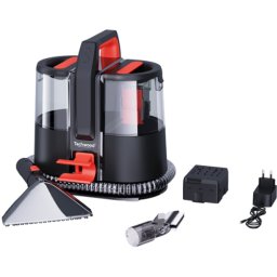 Resigilat!Aspirator cu spalare pentru covoare, canapele, pulverizare Techwood TAN-8005R, 22.2V, 40 minute