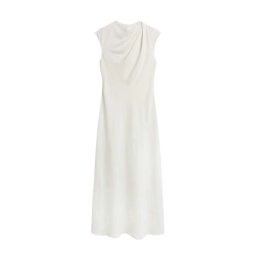 TED BAKER Rochie Kyamos Drape Detail Slip Maxi 278254 ivory