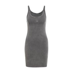 ADIDAS Rochie Rib Mini Dress Black JC7550 black