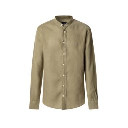 HACKETT Cămaşă Drop 2 Ess Gmd Linen Porter HM3010267 715 light khaki gre