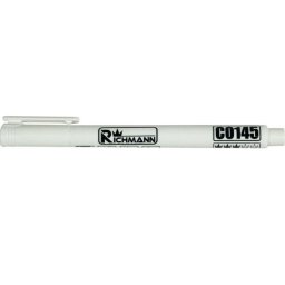 Marker permanent, 1 mm, alb, subtire, Richmann GartenVIP DiyLine
