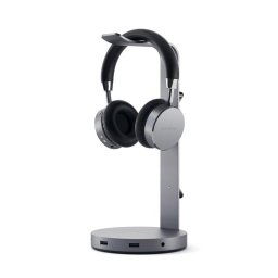 Satechi Aluminum Headphone Stand Hub - Space Grey