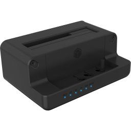 Statie de andocare si clona Icy Box IB-2914MSCL-C31 2 Bay M.2 NVMe la 2,5 si 3,5 inchi, Negru