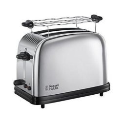 Prajitor de paine Chester 23310-56, 1670 W, 2 felii, Tehnologie de prajire rapida, Fante extra late, Functie lift and look, Decongelare, Inox