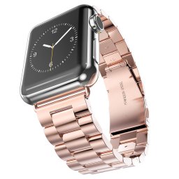 Curea pentru Apple Watch 1/2/3/4/5/6/7/8/SE/SE 2/Ultra (42/44/45/49mm) - Techsuit Watchband (W036) - Pink