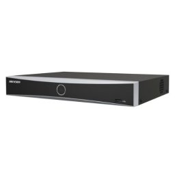 NVR 4 canale PoE 12MP, IP, 1 x Sata, AcuSense, 40 Mbps, Functii AI - Hikvision DS-7604NXI-K1/4P(D)