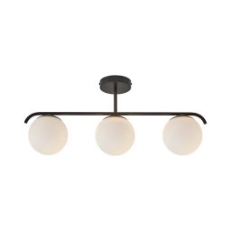 Lustră pe tijă Nordlux GRANT 3xE14/25W/230V negru