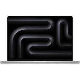 Laptop Apple MacBook Pro 14" cu procesor Apple M4, 10 nuclee CPU si 10 nuclee GPU, 24GB RAM, 1TB SSD, Silver, Tastatura Internationala, Manual RO
