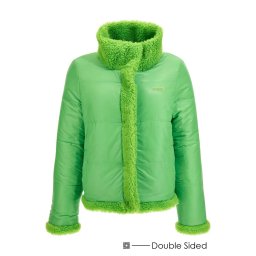 GUESS Geacă Charis Reversible Jacket V2BL08WF0G0 g8gc norway green