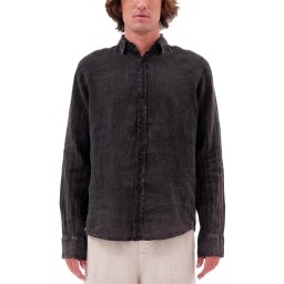 DIRTY LAUNDRY Cămaşă Classic Linen DLMS000134 vintage black