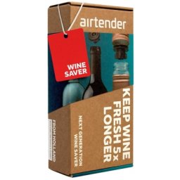 Set giftbox vacuum pentru vin Airtender