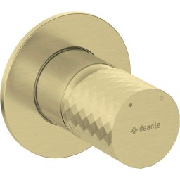Baterie pentru duș încastrată SILIA HEXA, finisaj auriu periat – Cod BHS_R44L