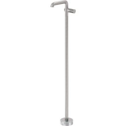 Baterie freestanding pentru chiuvetă SILIA HEXA – Finisaj oțel șlefuit – Cod BHS_F2KK