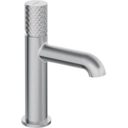 Baterie pentru chiuvetă SILIA HEXA – Finisaj oțel șlefuit – Cod BHS_F20M