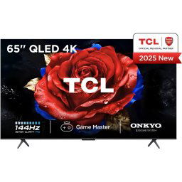 Televizor TCL QLED 65T8C, 164 cm, Smart Google TV, 4K Ultra HD, (Model 2025)