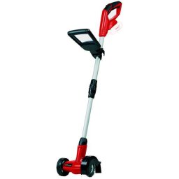Aparat de curatat rosturi pavaj Einhell GC-CC 18 Li-Solo , 1200rpm, perie 10 cm, fara baterie, acumulator 18 V, Rosu-Negru