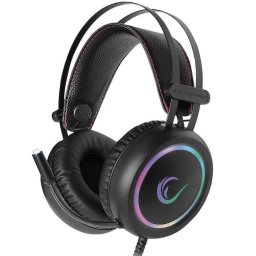 Casti Rampage STORMY RGB 7.1 Surround Gaming cu microfon negru (30505)