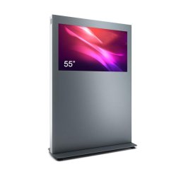 Totem de interior BL, BLH55N-SAB, pentru display de 55", inaltime 190 cm, greutate 76 kg, dimensiuni 1390x1900x500mm