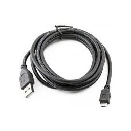 CABLU alimentare si date GEMBIRD, pt. smartphone, USB 2.0 (T) la Micro-USB 2.0 (T), 1m, negru