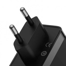 INCARCATOR retea Baseus GaN5 Pro, Quick Charge 140W, 1 x USB, 2 x USB Type-C, include cablu USB Type-C la USB Type-C 100W 1m, negru