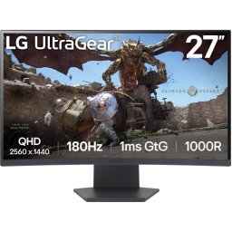 Monitor LED Gaming LG UltraGear 27GS60QC-B 27 inch QHD VA 1ms 180Hz Black