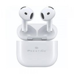 Handsfree Bluetooth Prestico JL6 Air Blue Pro X6, TWS, Alb