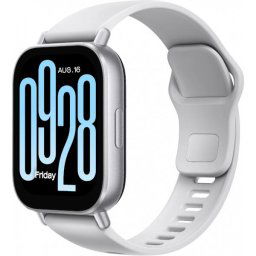 Smartwatch Xiaomi Redmi Watch 5 Active, Bluetooth 5.3, Ecran LCD 2", Android/iOS, 140+ Moduri Sport, Monitorizare 24/7, Microfon, IPX8, HyperOS, Argintiu