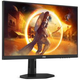 Monitor Gaming AOC, 27", IPS, QHD, 180Hz, 1ms, 0.5ms, HDR10, FlickerFree, HA, Pivot, HDMI, DisplayPort, Q27G4XF, Negru
