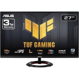 Monitor Gaming Fast IPS LED ASUS 27" TUF Gaming VG279Q3R, FulL HD (1920 x 1080), HDMI, DisplayPort, Boxe, 180 Hz, 1 ms, Negru