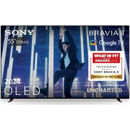 Televizor Sony BRAVIA 8 OLED 55XR80, 139 cm, Smart Google TV, 4K Ultra HD, 100 Hz, Clasa F, Negru