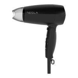 Uscator de Par TESLA DRH200BT Pliabil 2 Viteze 2 Trepte Temperatura 1600W Negru