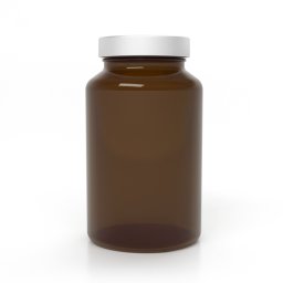 GymBeam Borcan din sticlă cu capac 200 ml