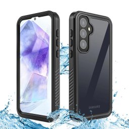 Husa Husa pentru Samsung Galaxy S23 FE - ShellBox Waterproof IP68 Case - Black