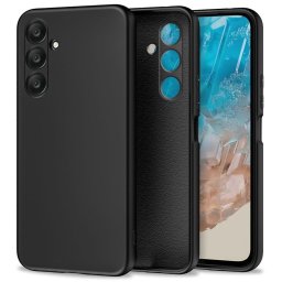 Husa Husă Tech-Protect Icon pentru Samsung Galaxy M35, design elegant, neagră