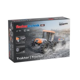 Kit STEM Tractor de asamblat si manevrat, Fischertechnik