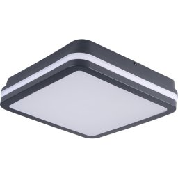 Plafonieră LED de exterior cu senzor Kanlux 38780 BENO 24/30W/230V 3000/3500/4000K IP65 antracit