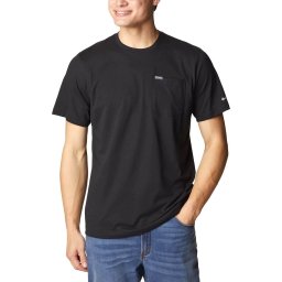 COLUMBIA T-Shirt Thistletown Hills Pocket Tee 2031111 010 black