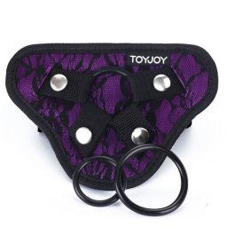 ToyJoy Get Real Ham Strap-on cu Dantela Moale si Confortabil Joc Placerea Jocului de Roluri cu Partenerul Tau