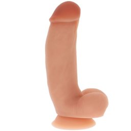 ToyJoy Get Real Dildo cu Testicule Realist din Silicon 18 cm Silueta Naturala cu Accente Realiste