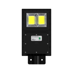 Lampa LED Iluminat Stradal 100W cu Panou Solar Monocristaline si Senzor de Miscare