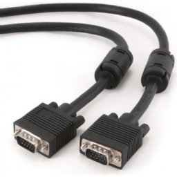 CABLU VGA GEMBIRD, 3m, (T/T), dubluecranat, miez ferita, calitate premium, black, CC-PPVGA-10-B