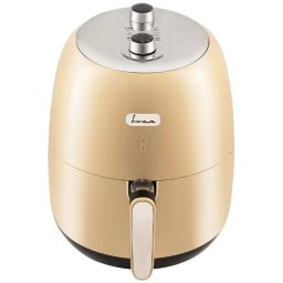 Friteuza cu aer cald Fram FAF-1500CR, 1500 W, mecanic, 3.2 litri, termostat reglabil, timer 30 min, crem