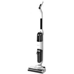 Aspirator vertical Heinner HSVC-M18WH3IN1, functie mop, 180 W, 2 recipiente de 600 de 400 ml, autocuratare, alb